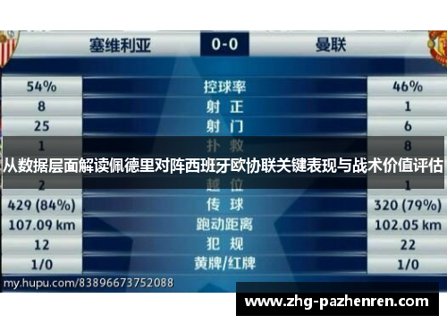 从数据层面解读佩德里对阵西班牙欧协联关键表现与战术价值评估